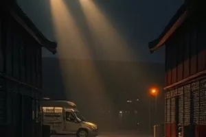 《风起盐田》盐池与风车封面图